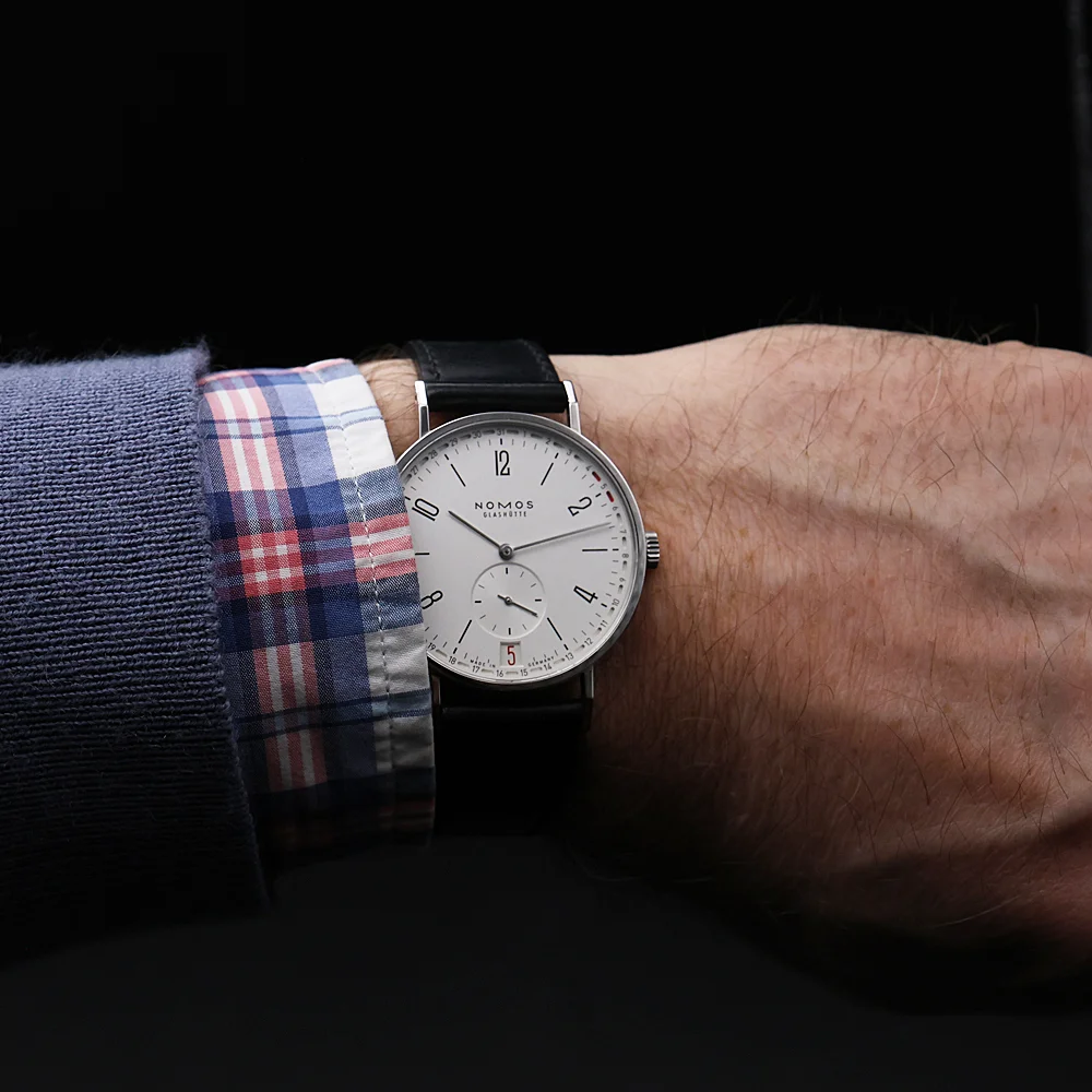 NOMOS Glashütte Tangente 2date