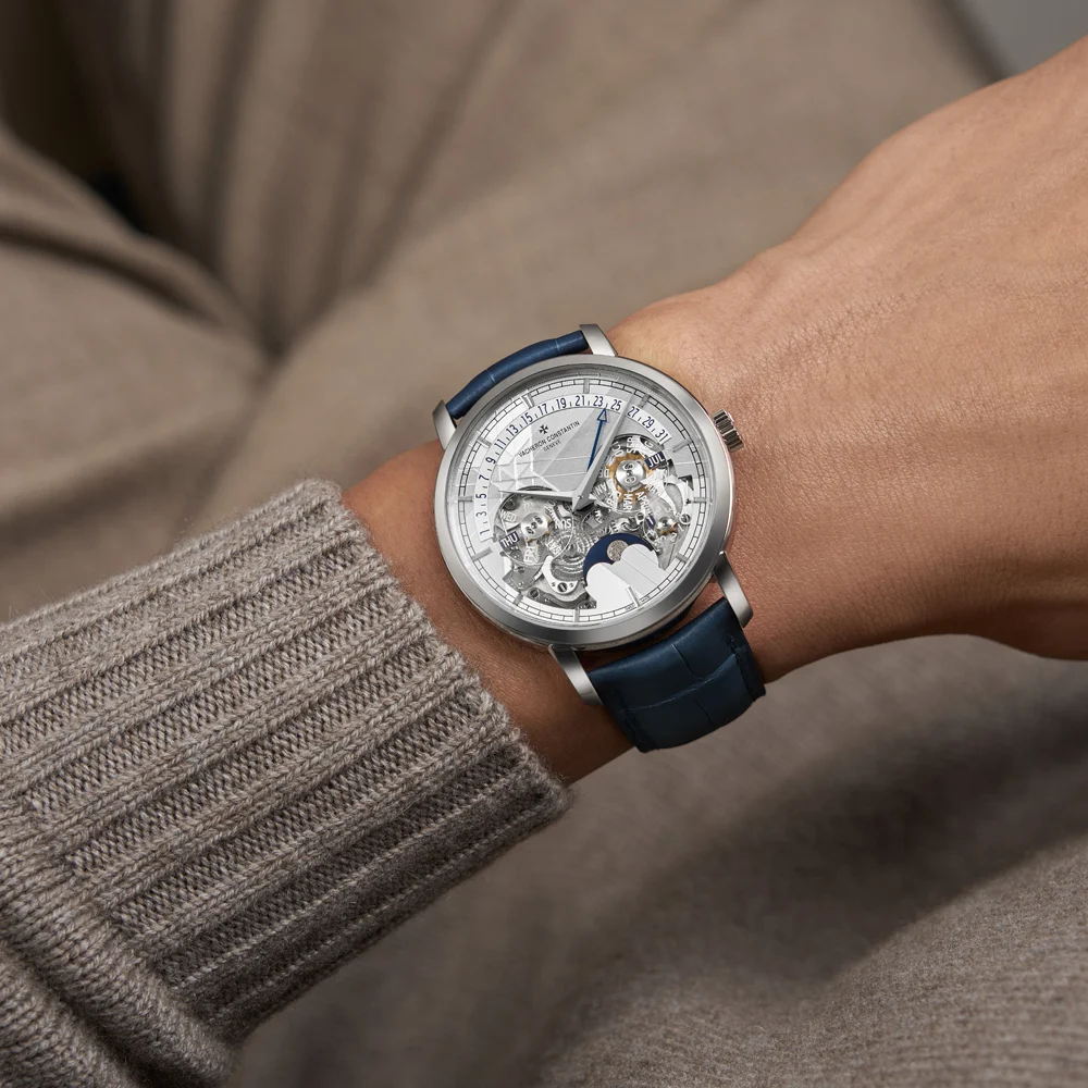 Vacheron Constantin Traditionnelle Perpetual Calendar Retrograde Date Openface