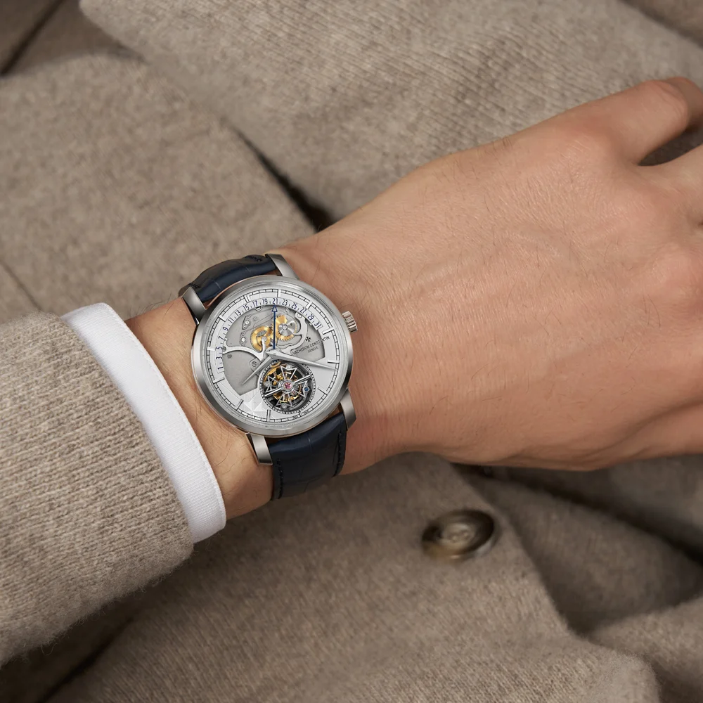 Vacheron Constantin Traditionnelle Tourbillon Retrograde Date Openface