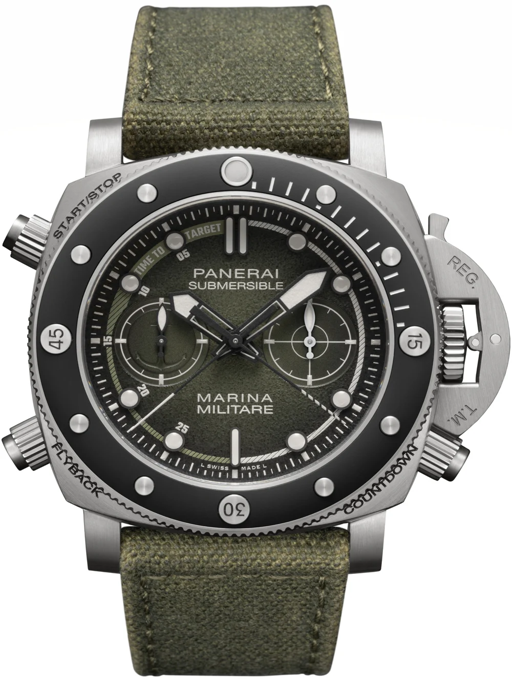 Panerai Submersible Chrono Marina Militaire PAM01699