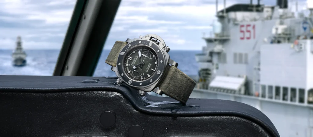 Panerai Submersible Chrono Marina Militaire PAM01699