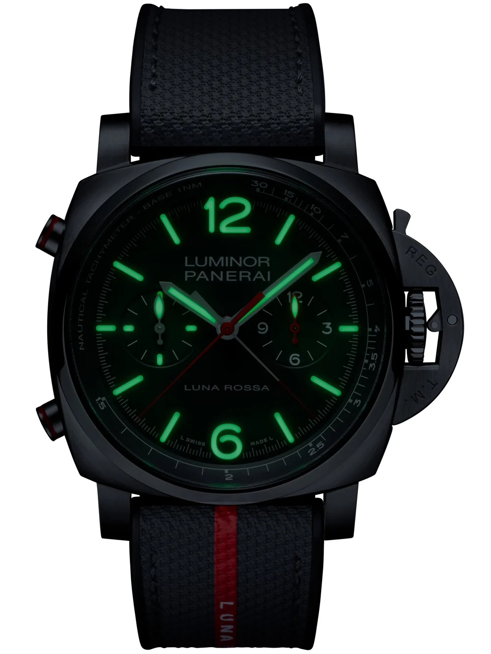 Panerai Luminor Chrono Flyback Luna Rossa PAM01654