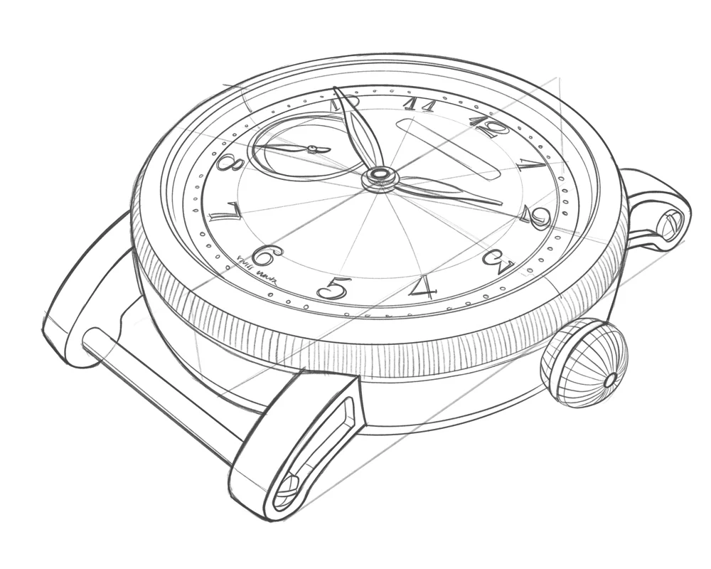 Chronoswiss Small Second Blue Orbit