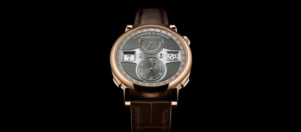 A. Lange & Söhne Zeitwerk Date in pink gold