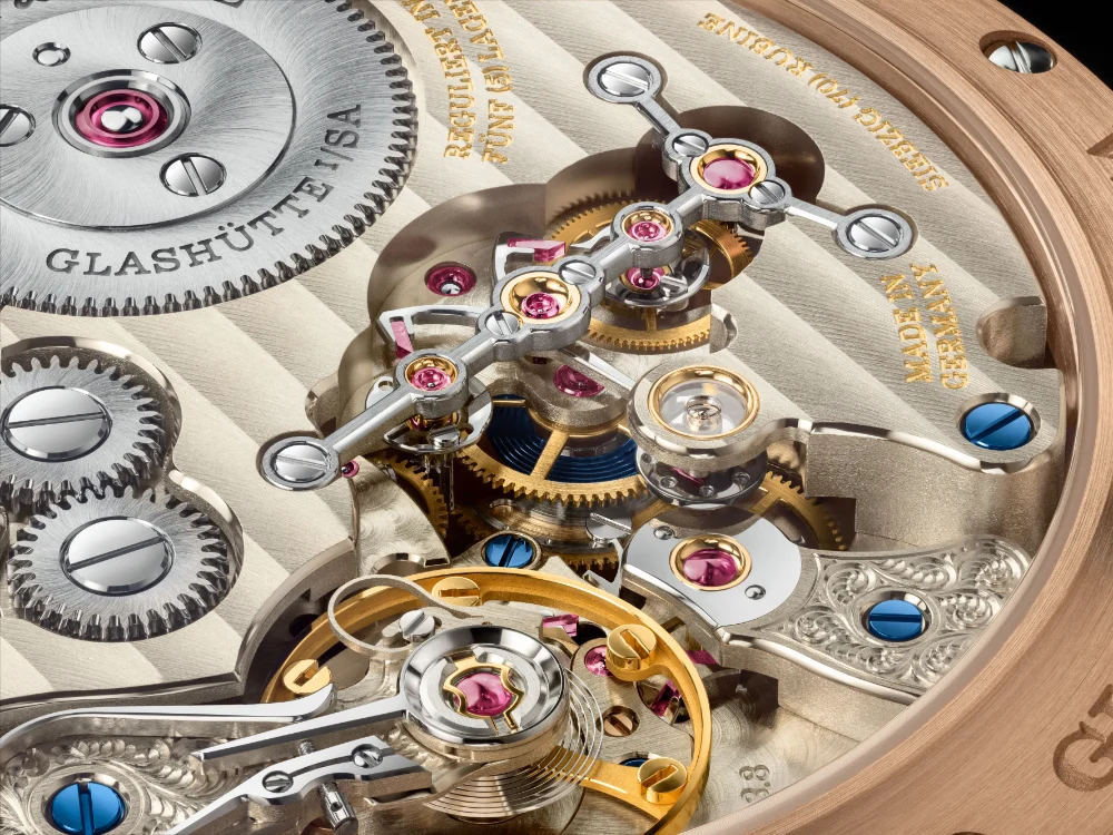 A. Lange & Söhne Zeitwerk Date in pink gold