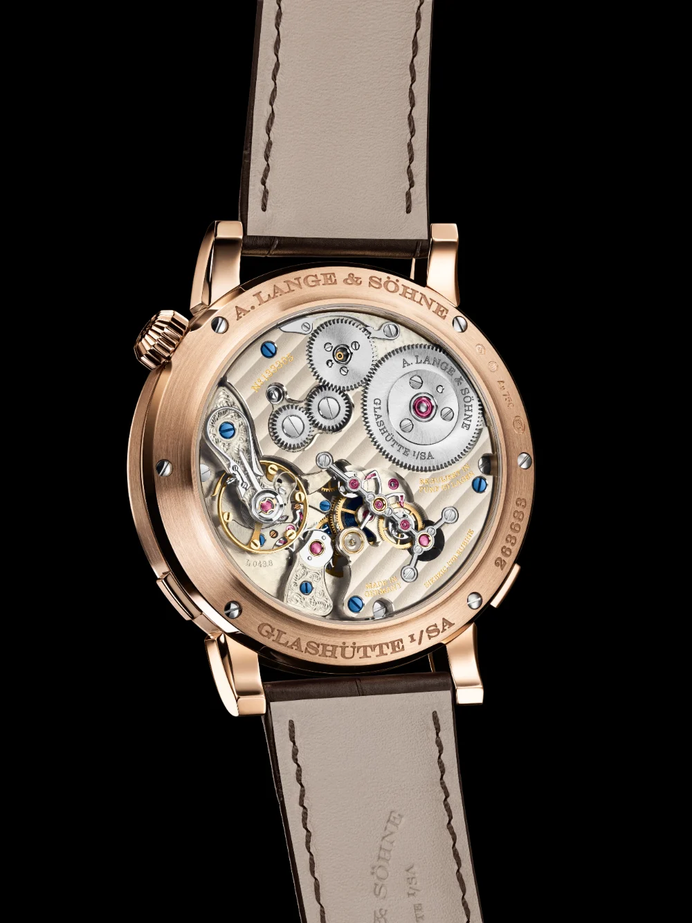A. Lange & Söhne Zeitwerk Date in pink gold