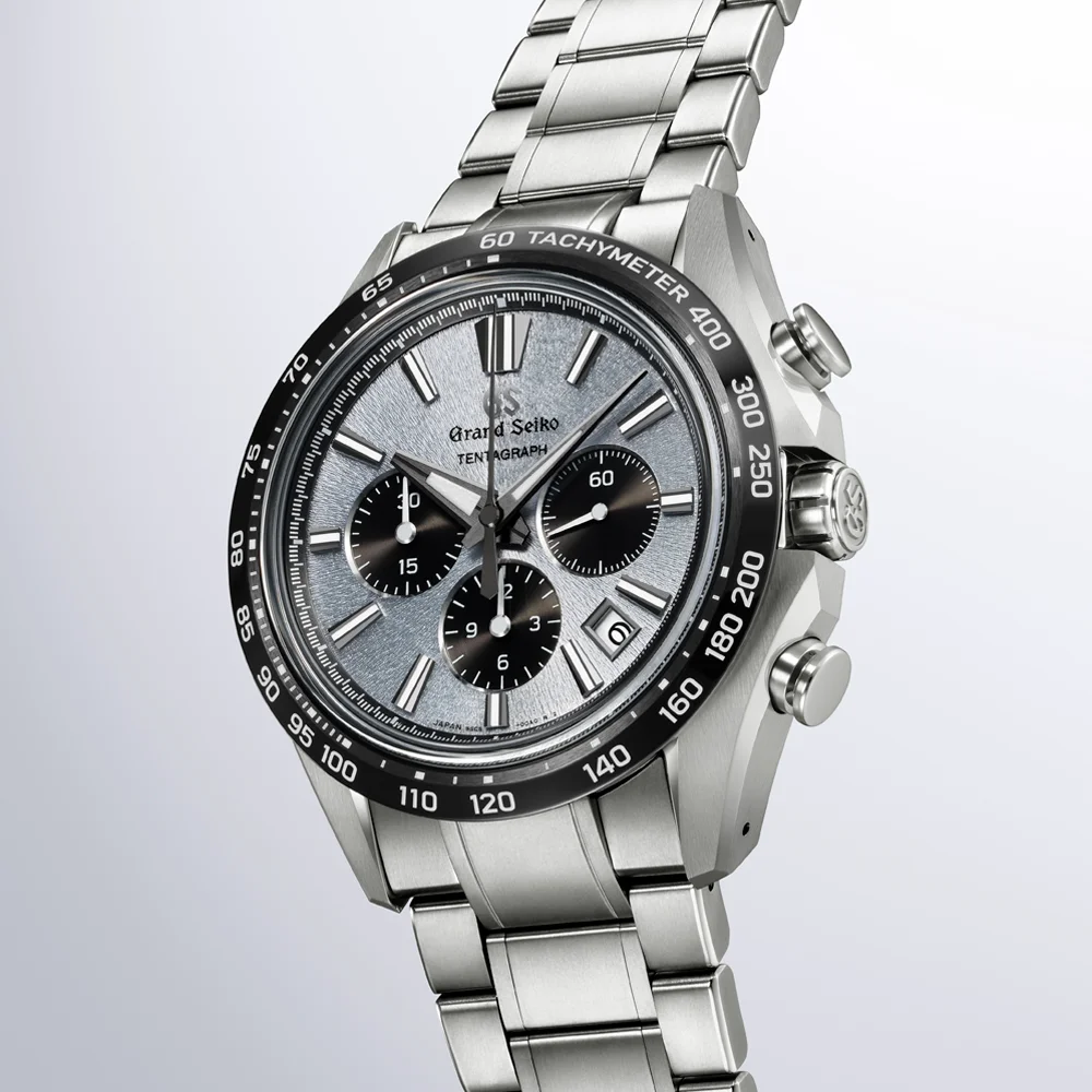 Grand Seiko Snow Blue Tentagraph SLGC007 Hi-Beat Automatic Chronograph