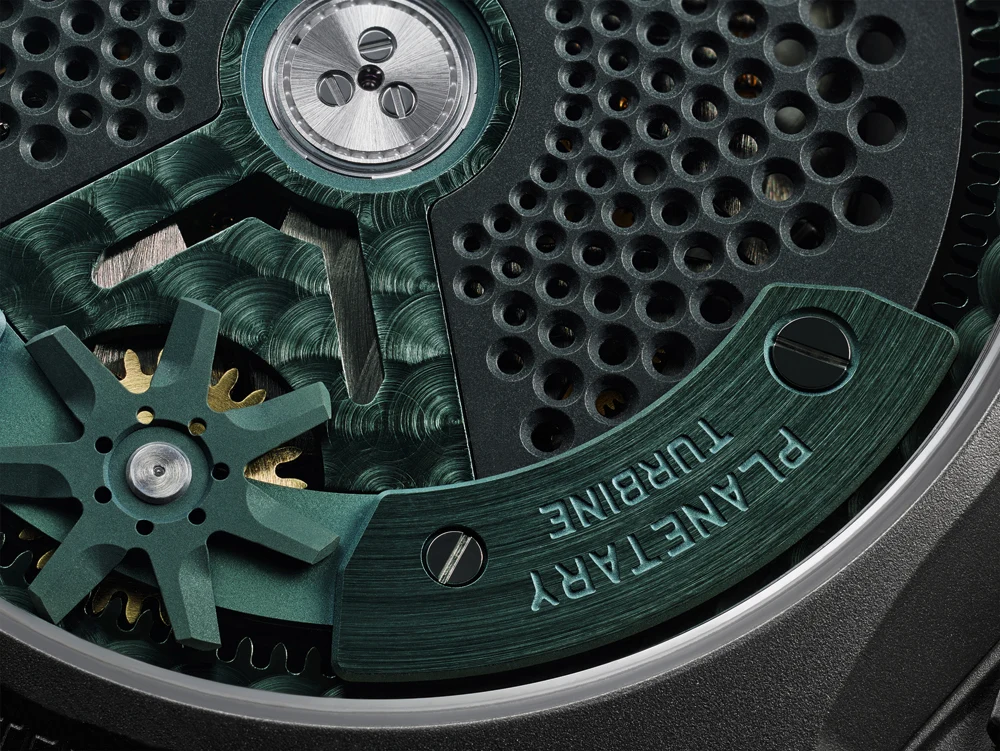 Urwerk UR-100V Magic T Hunter Green Edition