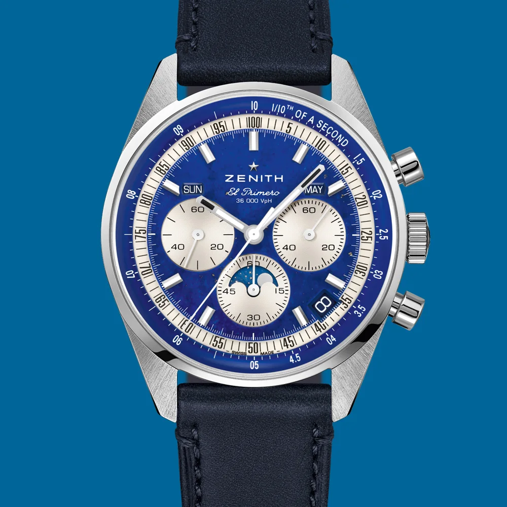 Zenith Chronomaster Original Triple Calendar Lapis Lazuli