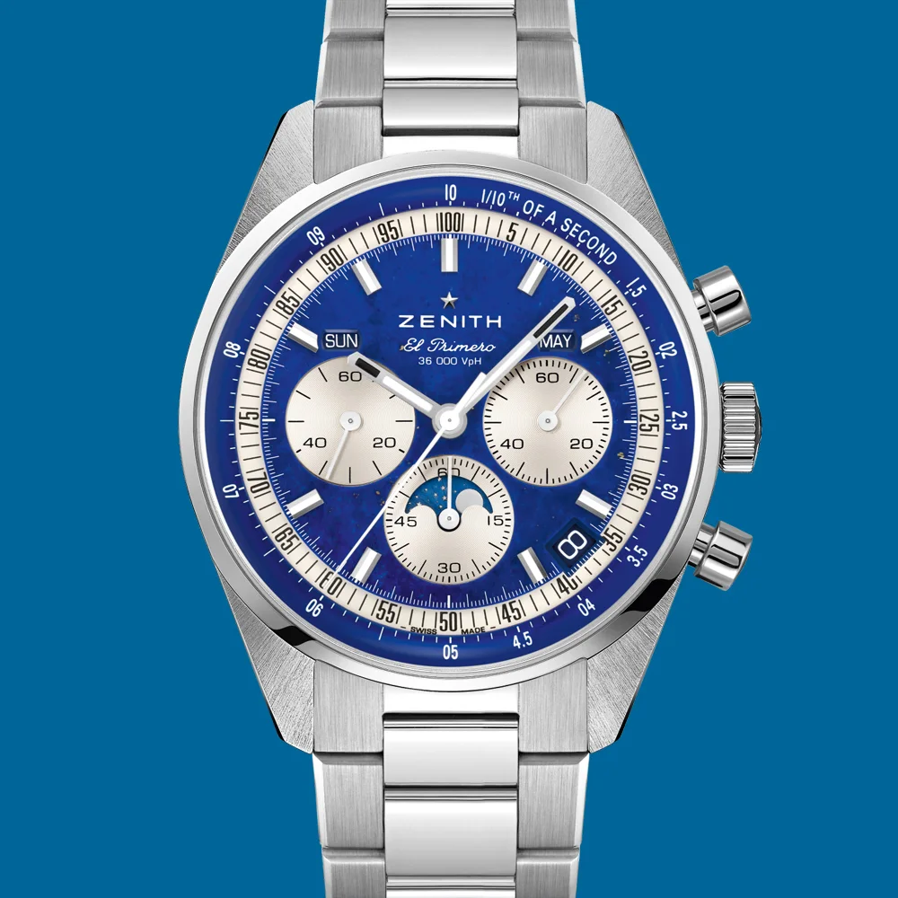 Zenith Chronomaster Original Triple Calendar Lapis Lazuli
