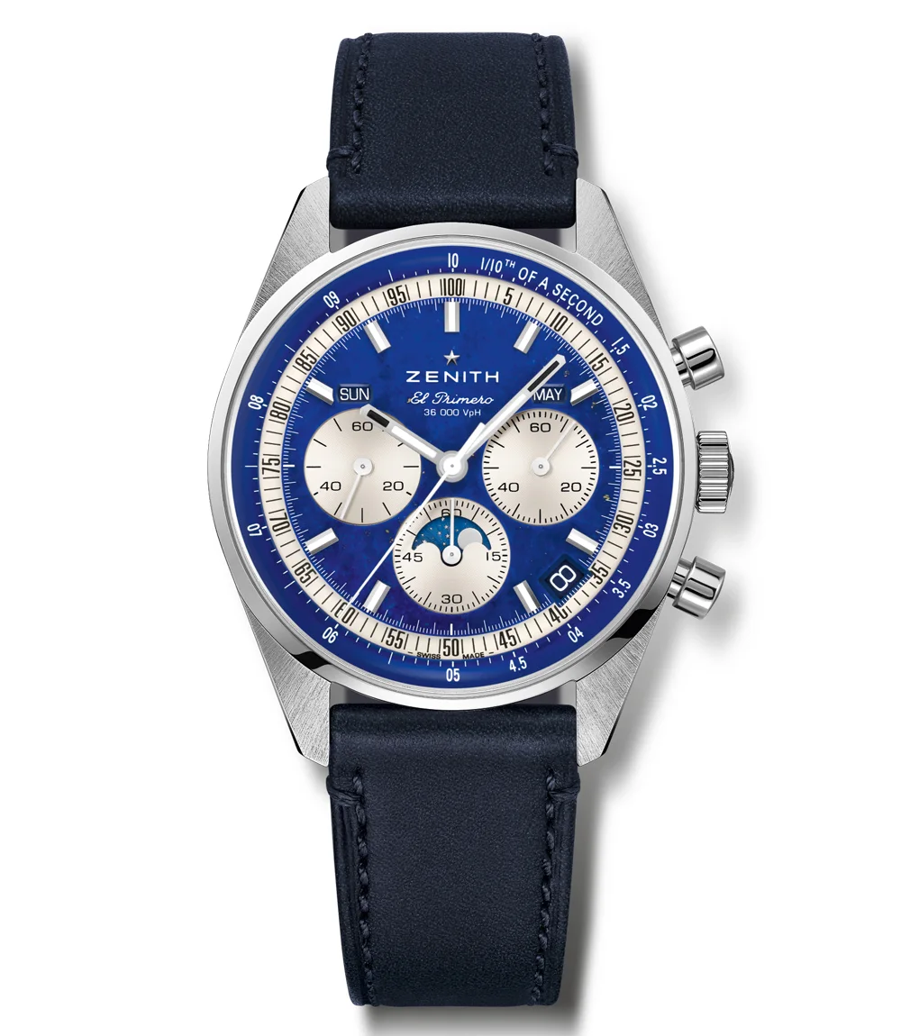 Zenith Chronomaster Original Triple Calendar Lapis Lazuli