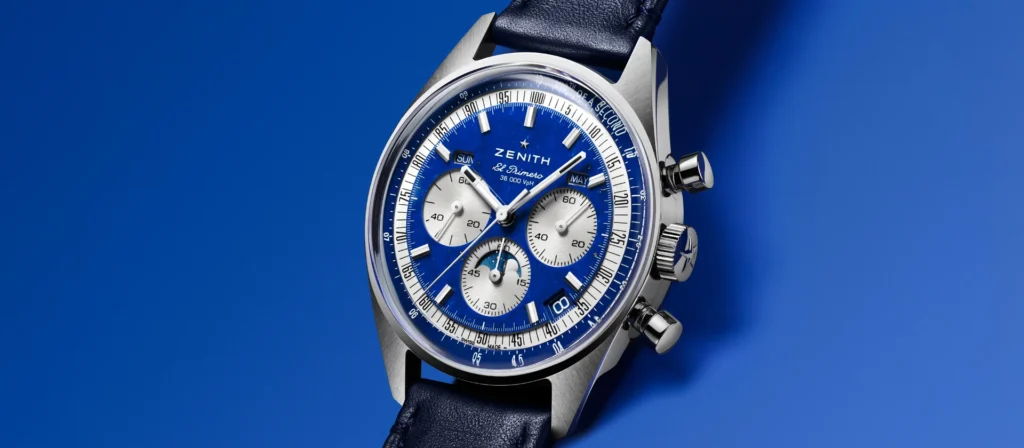Zenith Chronomaster Original Triple Calendar Lapis Lazuli