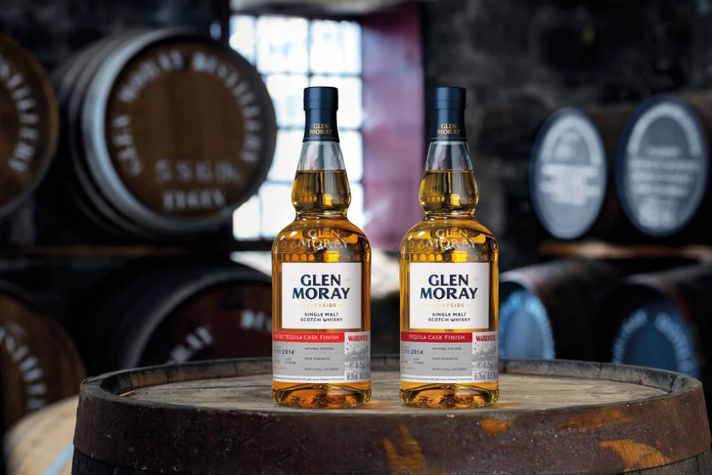 Glen Moray Tequila Cask Finish and Glen Moray Peated Tequila Cask Finish