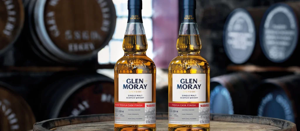 Glen Moray Tequila Cask Finish and Glen Moray Peated Tequila Cask Finish