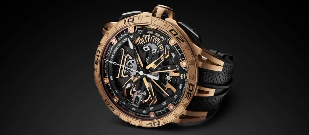 Roger Dubuis Excalibur Spider Flyback Chronograph Pink Gold RDDBEX1138