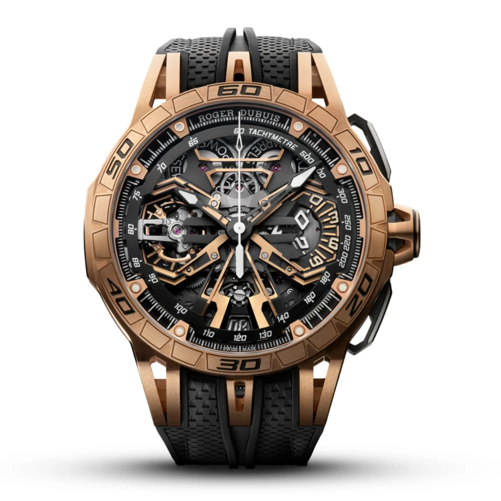 Roger Dubuis Excalibur Spider Flyback Chronograph Pink Gold RDDBEX1138