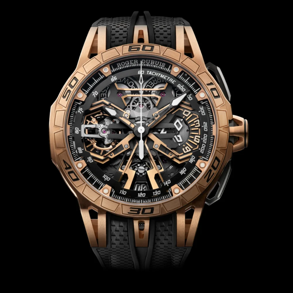 Roger Dubuis Excalibur Spider Flyback Chronograph Pink Gold RDDBEX1138
