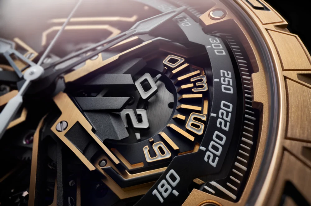 Roger Dubuis Excalibur Spider Flyback Chronograph Pink Gold RDDBEX1138
