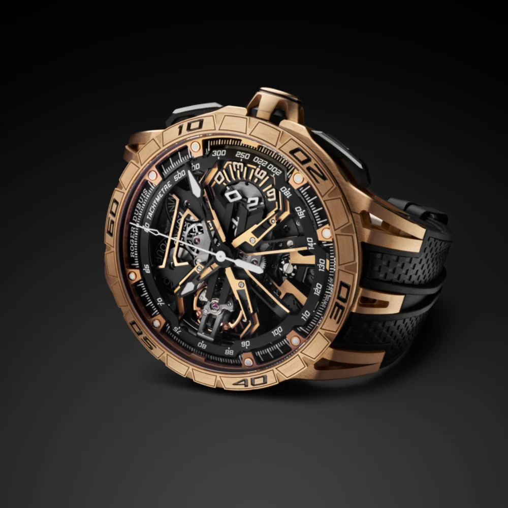 Roger Dubuis Excalibur Spider Flyback Chronograph Pink Gold RDDBEX1138
