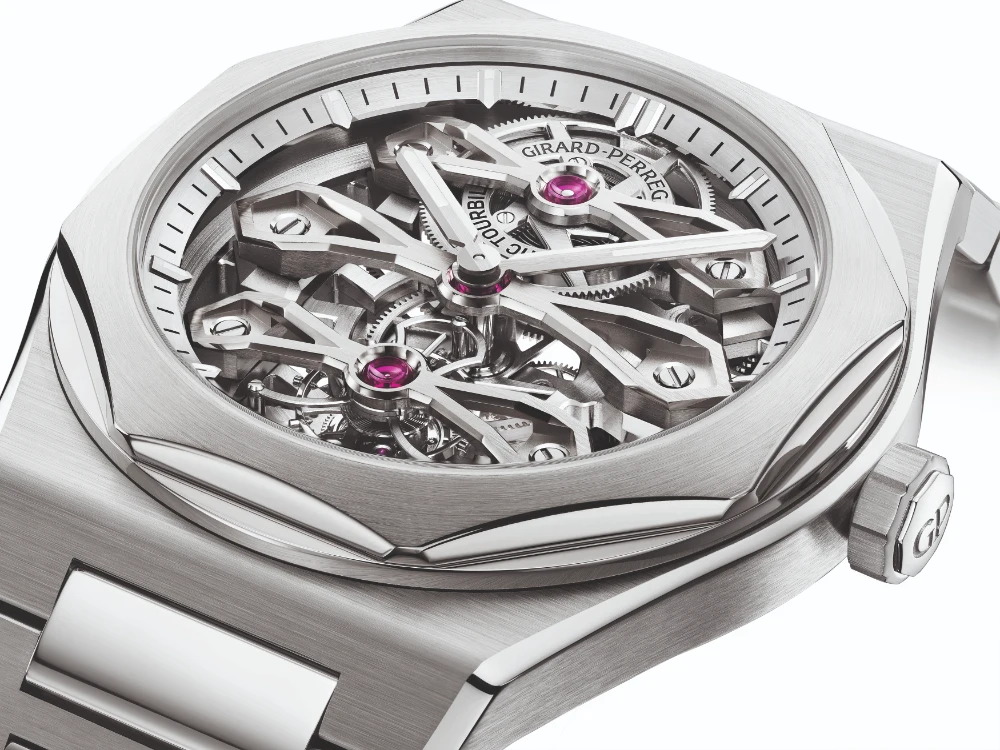 Girard-Perregaux Laureato Three Gold Bridges