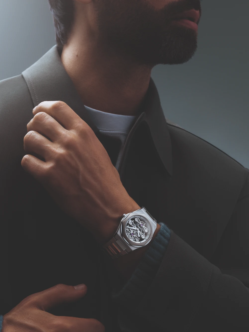 Girard-Perregaux Laureato Three Gold Bridges