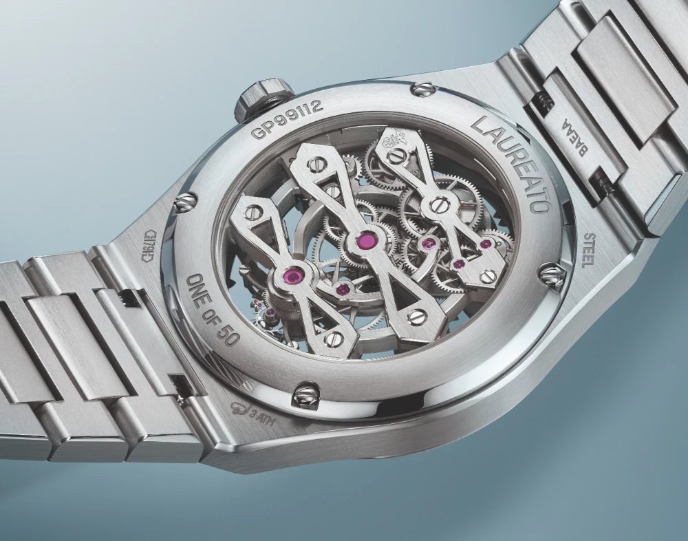 Girard-Perregaux Laureato Three Gold Bridges