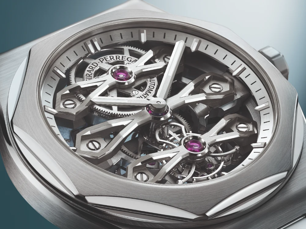 Girard-Perregaux Laureato Three Gold Bridges