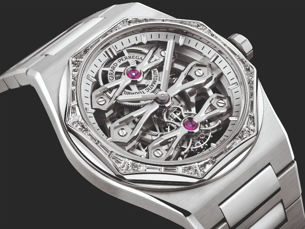 Girard-Perregaux Laureato Three Gold Bridges