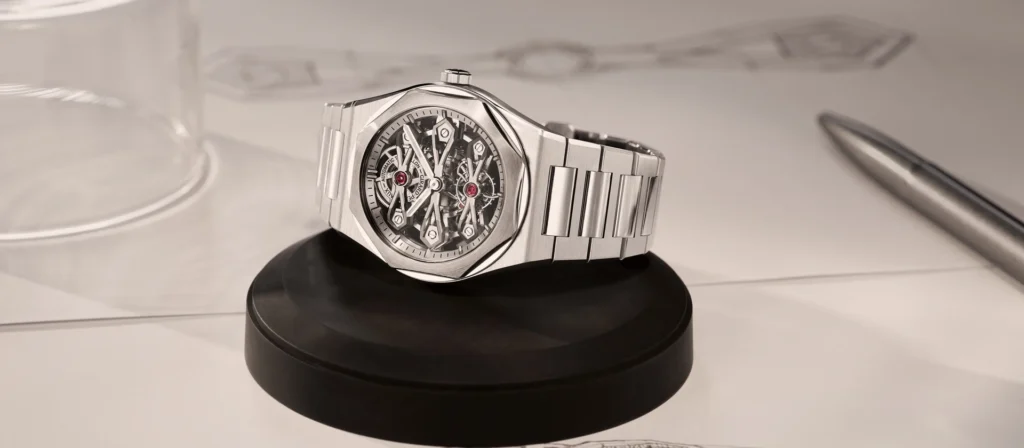 Girard-Perregaux Laureato Three Gold Bridges
