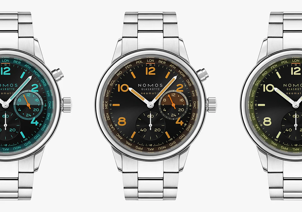 NOMOS Club Sport neomatik Worldtimer