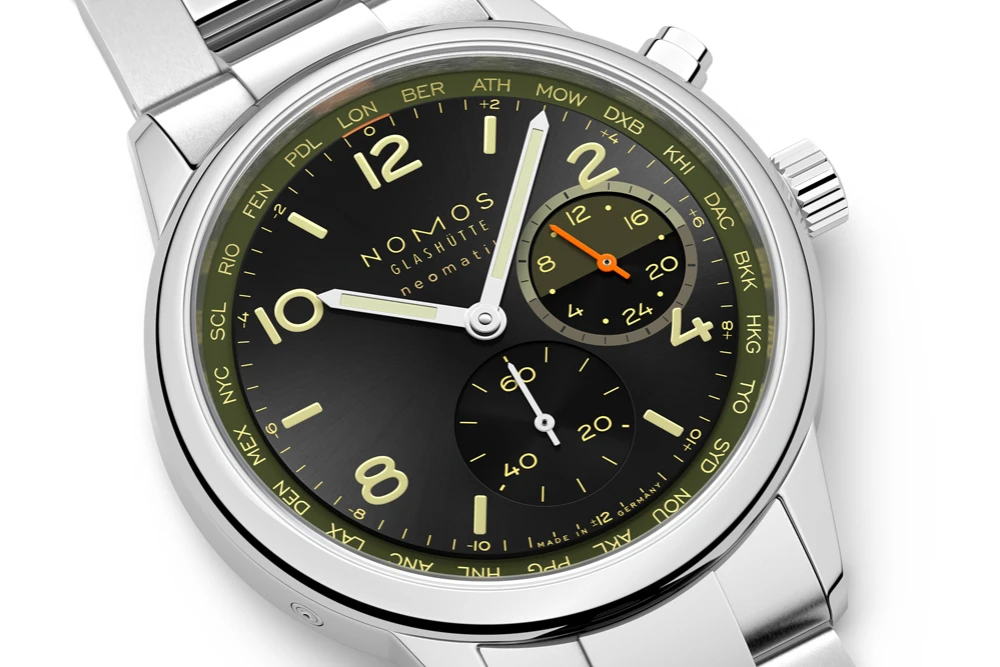 NOMOS Club Sport neomatik Worldtimer