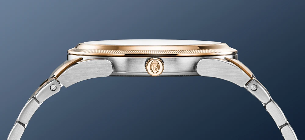 Parmigiani Fleurier Tonda PF Micro-Rotor Steel & Rose Gold Stone Blue