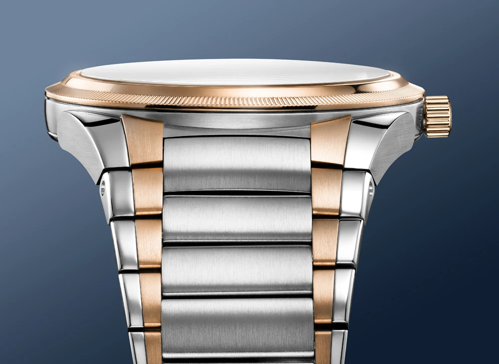Parmigiani Fleurier Tonda PF Micro-Rotor Steel & Rose Gold Stone Blue