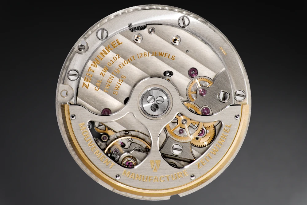Zeitwinkel automatic inhouse movement ZW0102