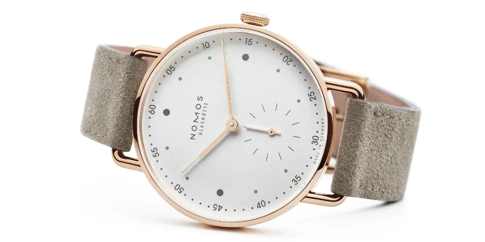 NOMOS Glahuette Metro Rose Gold 33
