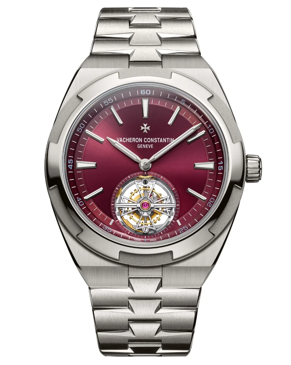 Vacheron Constantin Overseas Tourbillon Titanium Deep Red
