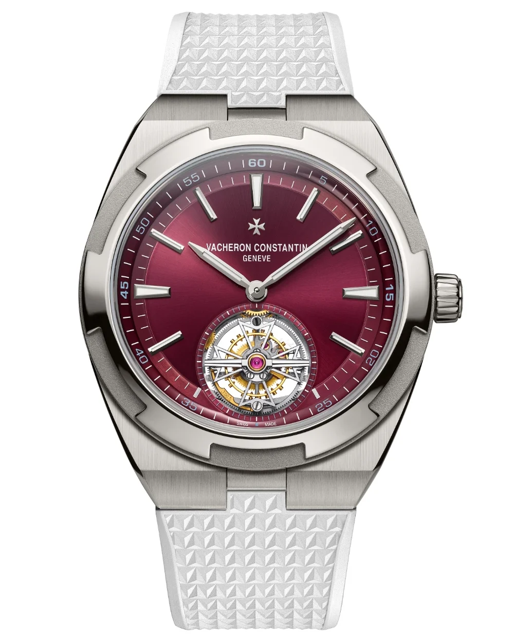 Vacheron Constantin Overseas Tourbillon Titanium Deep Red