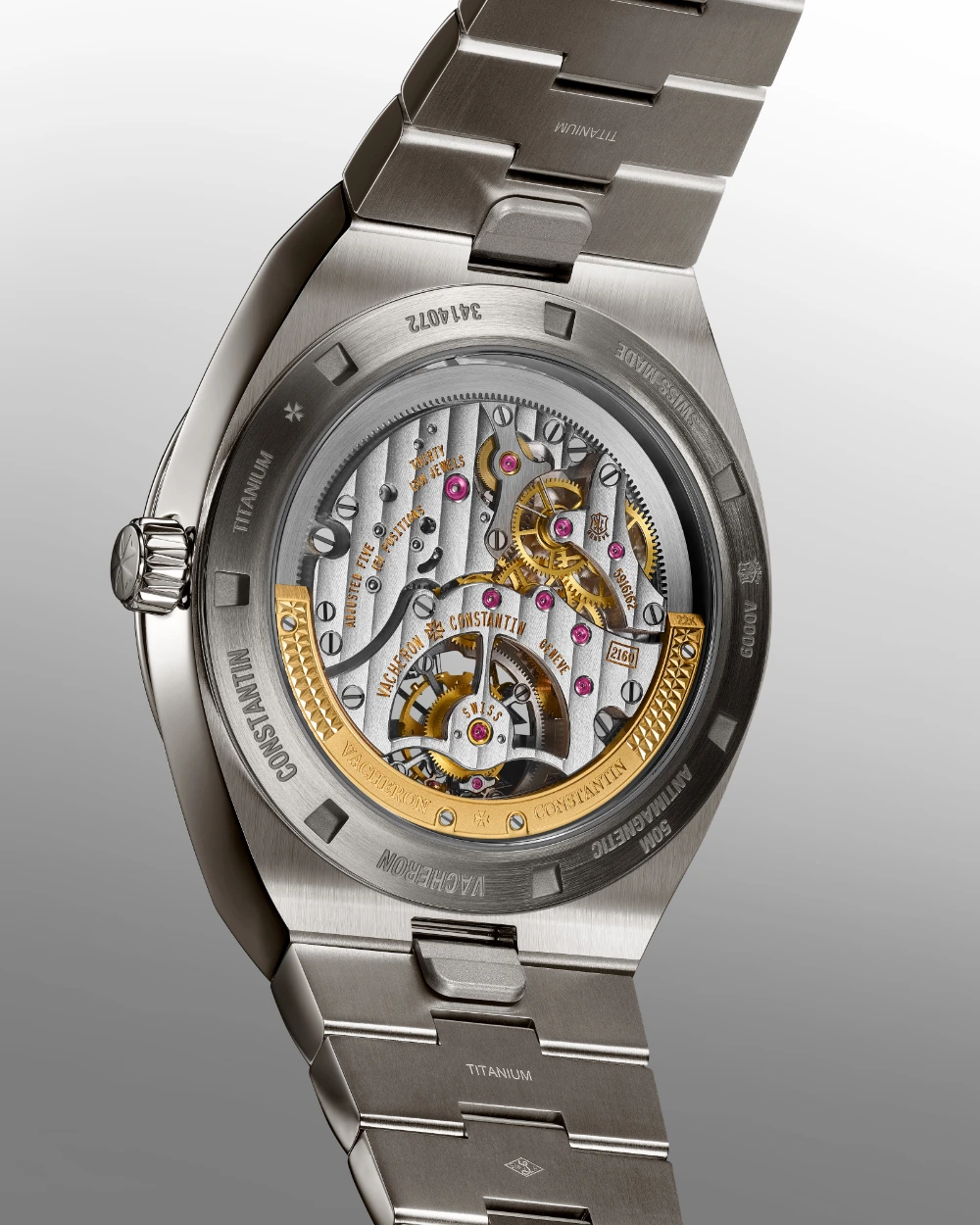 Vacheron Constantin Overseas Tourbillon Titanium Deep Red