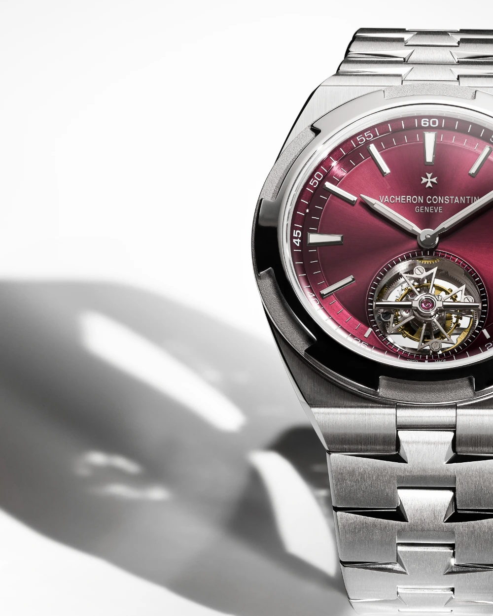 Vacheron Constantin Overseas Tourbillon Titanium Deep Red