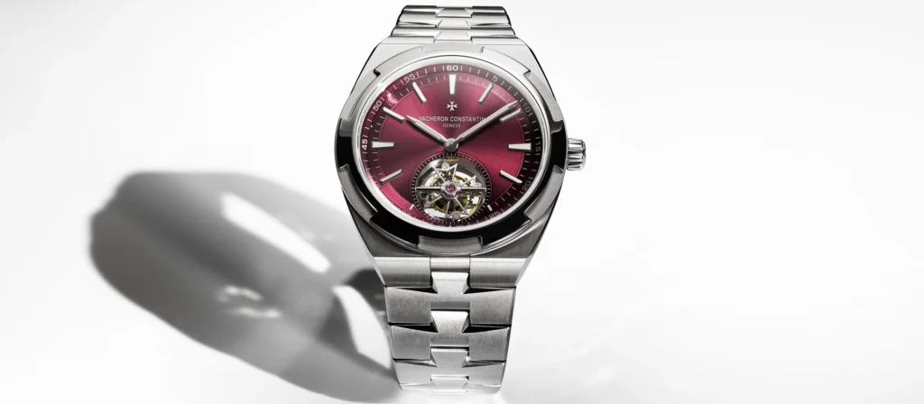 Vacheron Constantin Overseas Tourbillon Titanium Deep Red