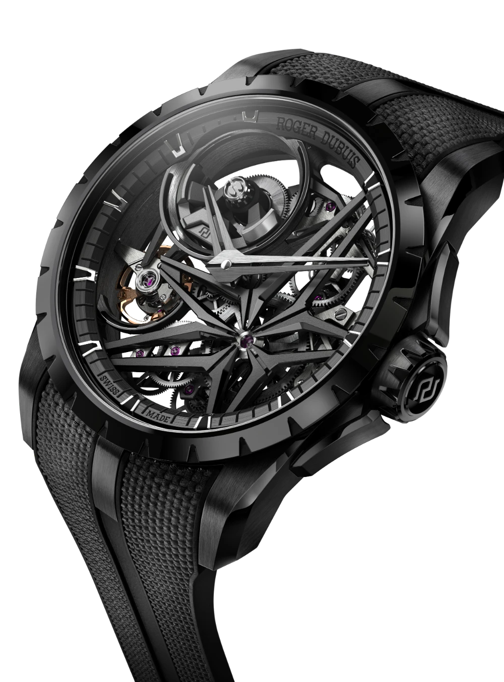 Roger Dubuis Excalibur Monobalancier Black DLC Titanium RDDBEX1136