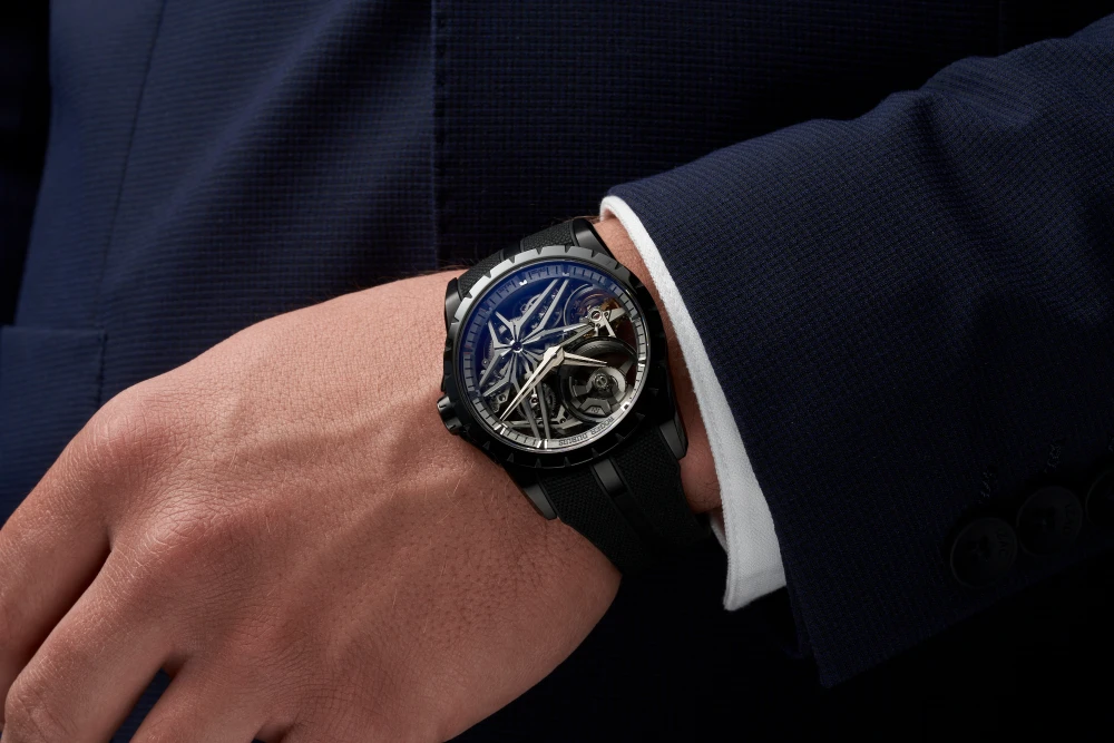 Roger Dubuis Excalibur Monobalancier Black DLC Titanium RDDBEX1136