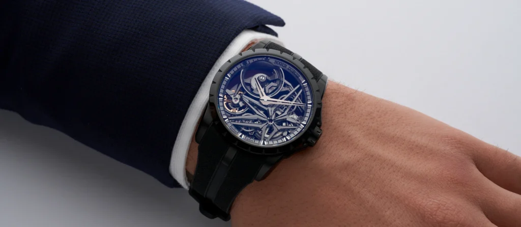 Roger Dubuis Excalibur Monobalancier Black DLC Titanium RDDBEX1136