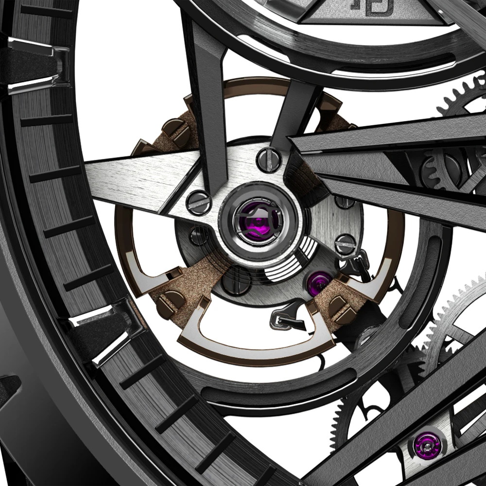 Roger Dubuis Excalibur Monobalancier Black DLC Titanium