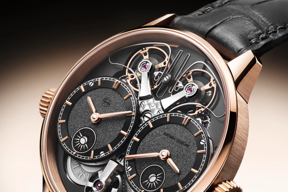 Armin Strom Dual Time GMT Resonance Rose Gold