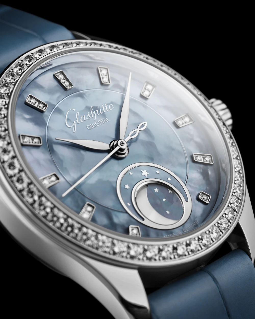 Glashütte Original Serenade Luna Skyline Blue