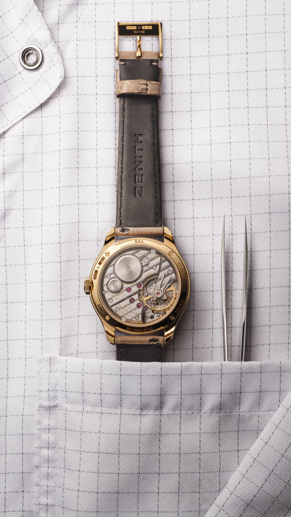 Zenith G.F.J. Calibre 135 Jasper Bloodstone