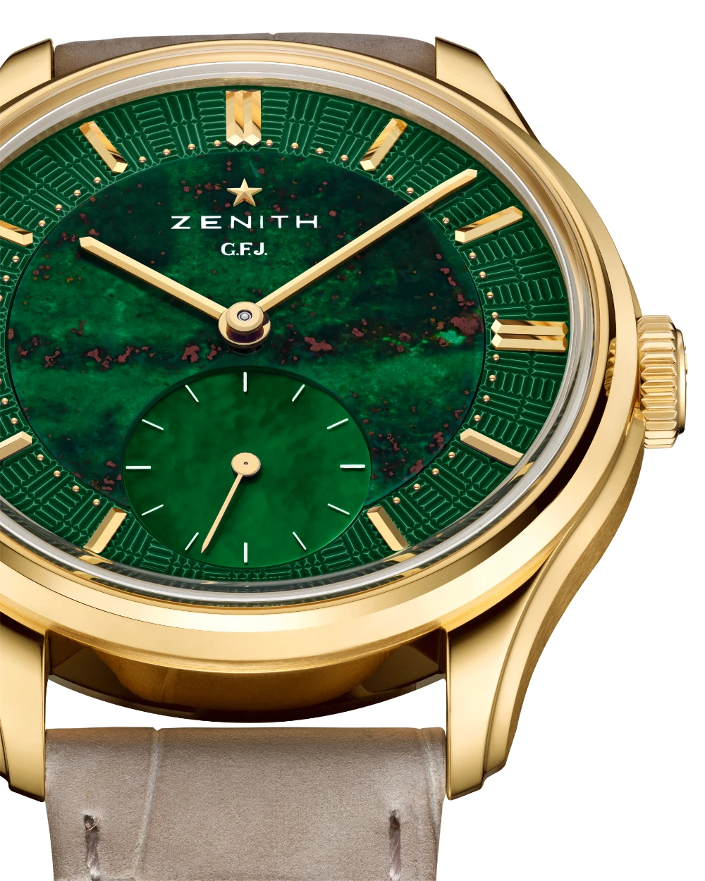 Zenith G.F.J. Calibre 135 Jasper Bloodstone