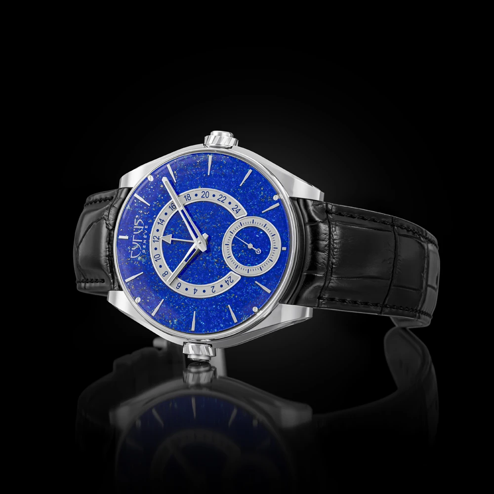 Cyrus Dominion Lapis Blue GMT