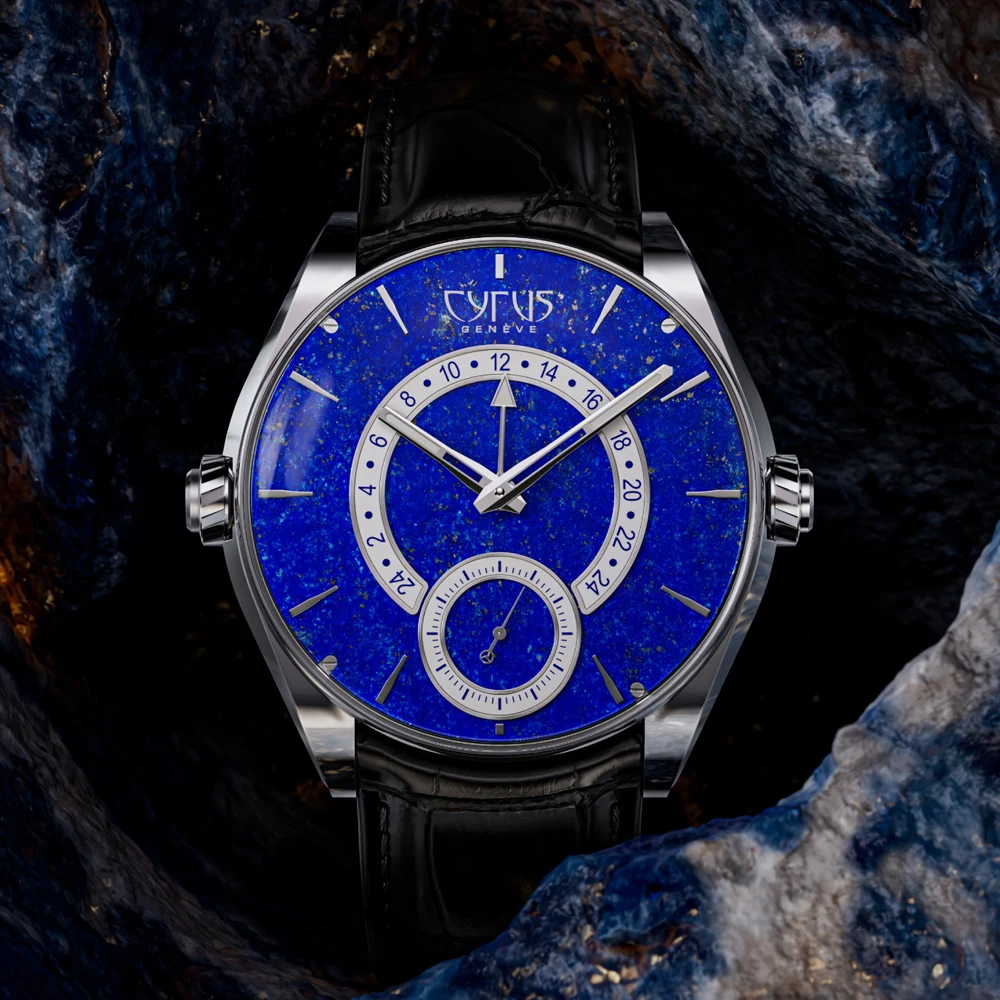Cyrus Dominion Lapis Blue GMT